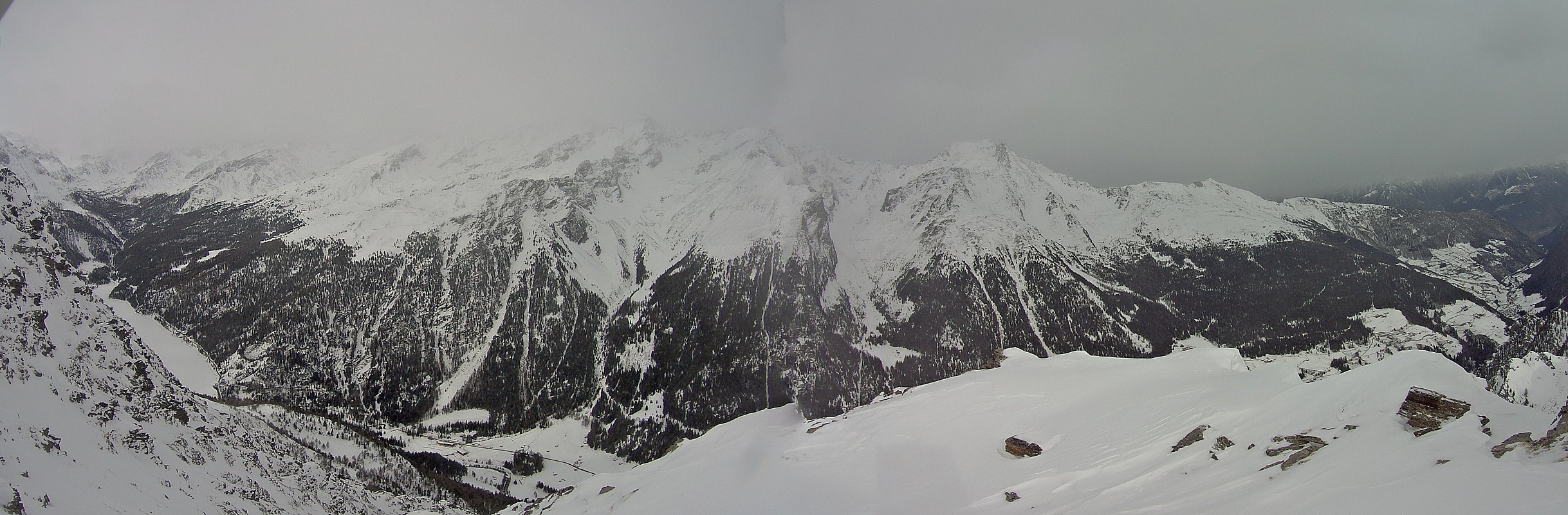 Archiv Foto Webcam Martelltal: Blick Zufrittsee