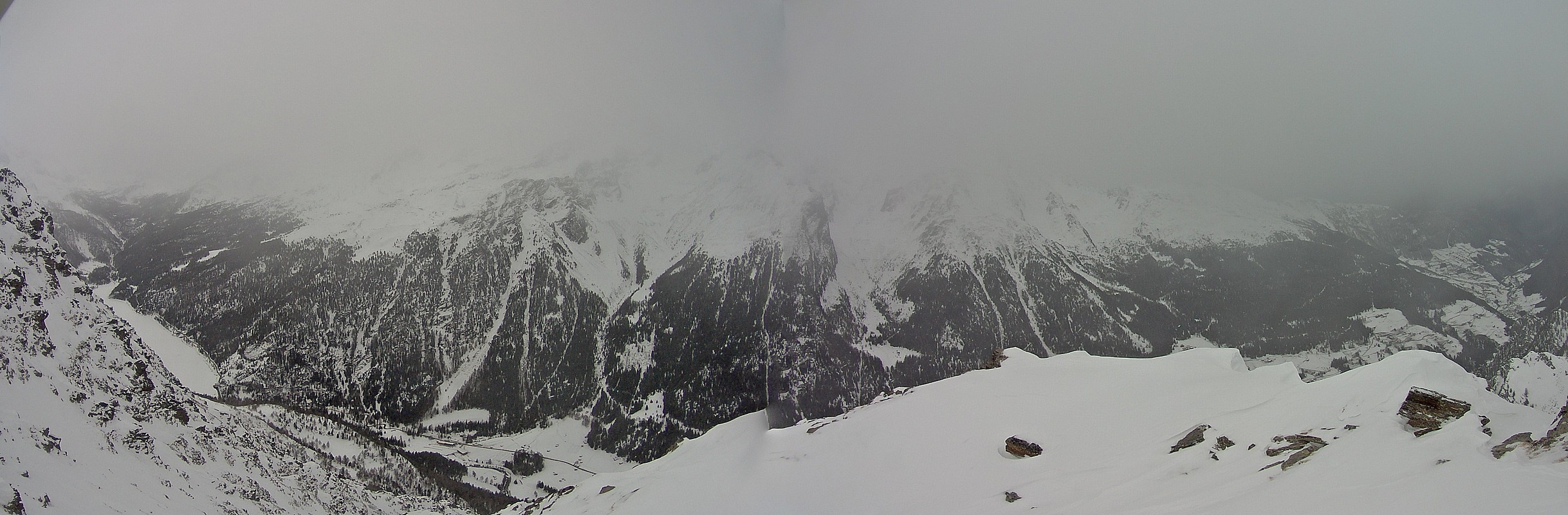 Archiv Foto Webcam Martelltal: Blick Zufrittsee