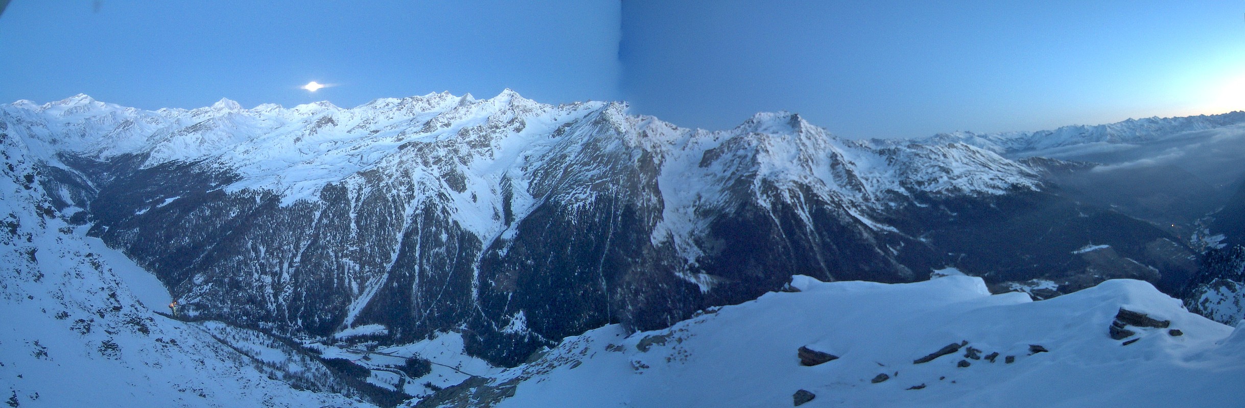 Archiv Foto Webcam Martelltal: Blick Zufrittsee