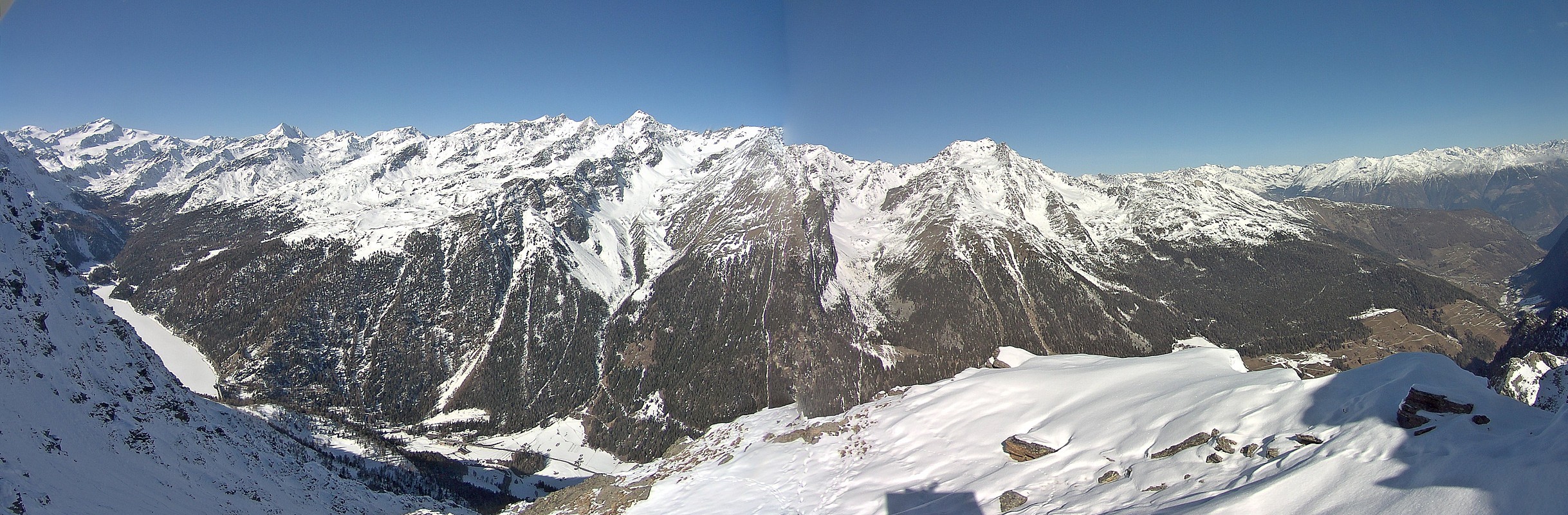 Archiv Foto Webcam Martelltal: Blick Zufrittsee