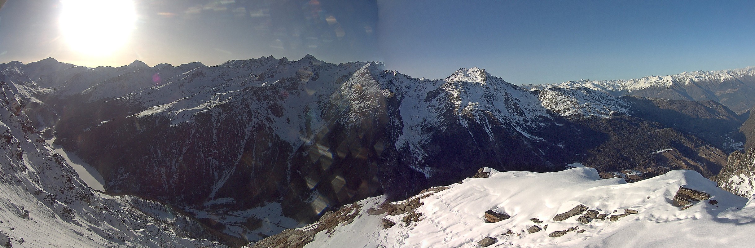 Archiv Foto Webcam Martelltal: Blick Zufrittsee