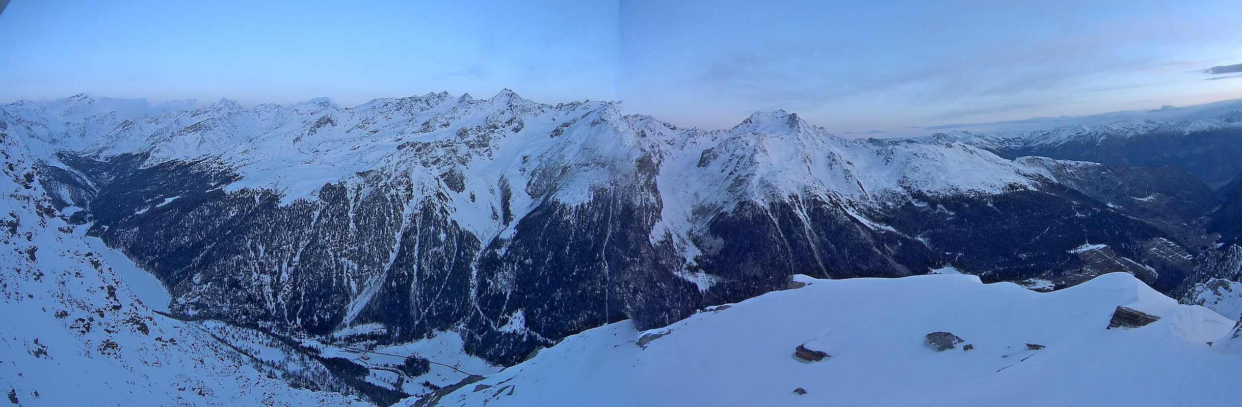 Archiv Foto Webcam Martelltal: Blick Zufrittsee