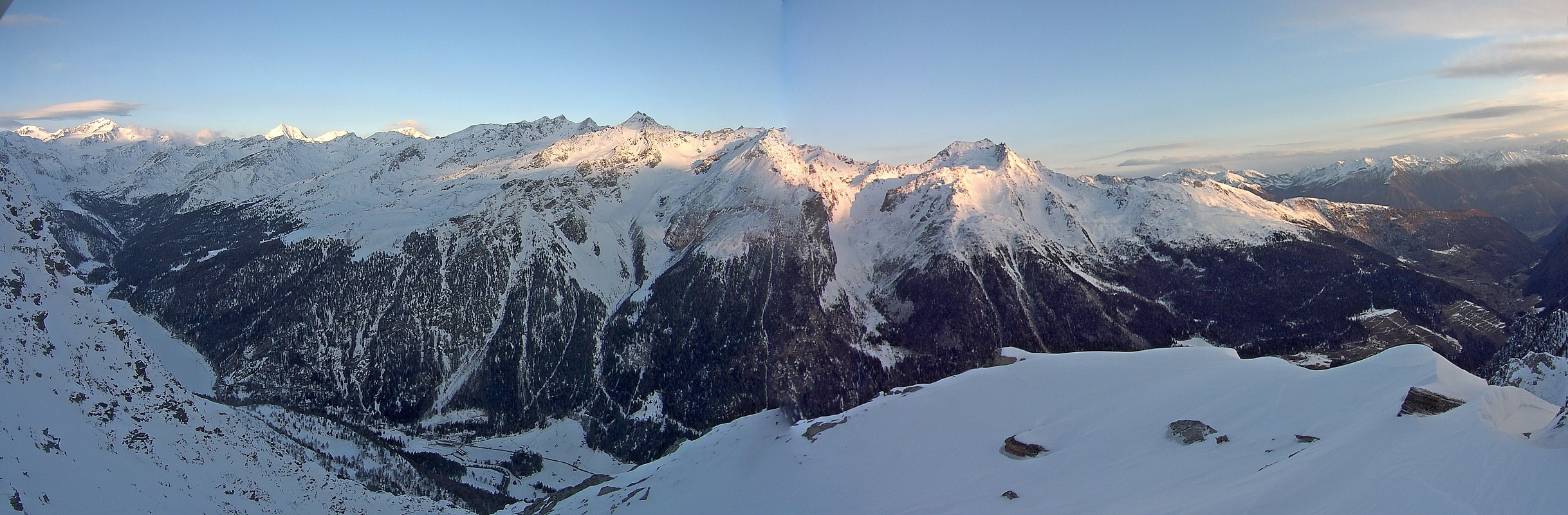 Archiv Foto Webcam Martelltal: Blick Zufrittsee