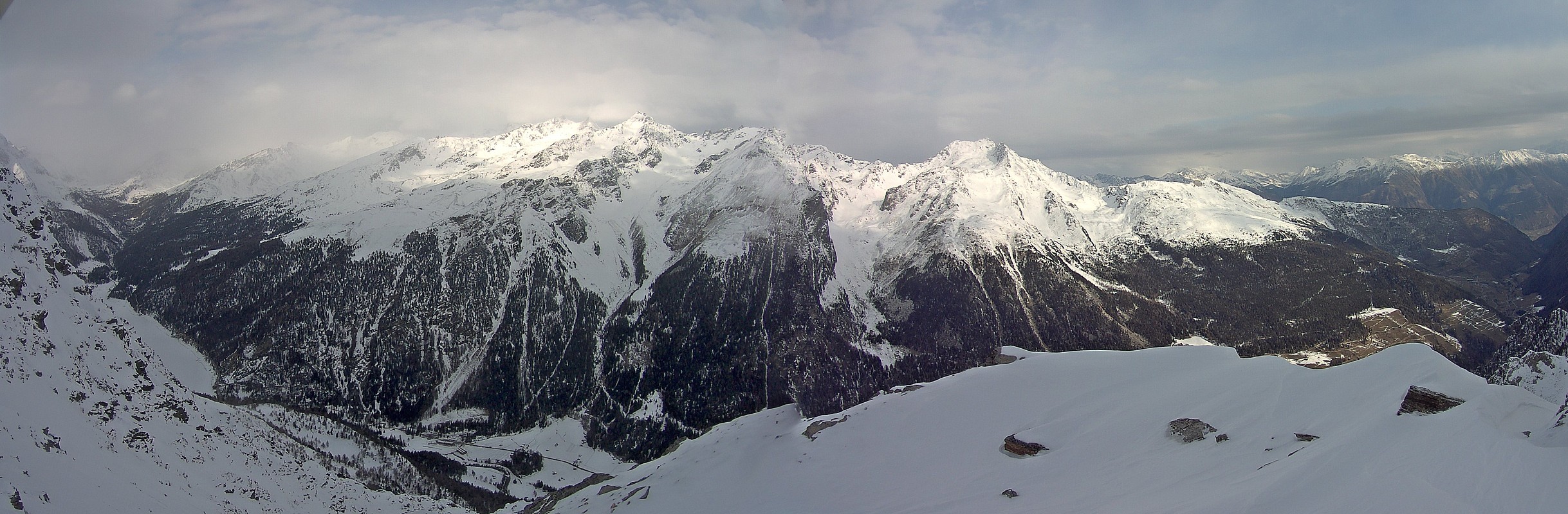 Archiv Foto Webcam Martelltal: Blick Zufrittsee