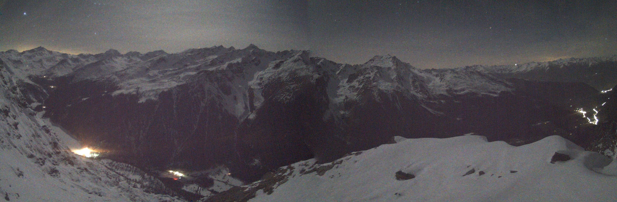 Archiv Foto Webcam Martelltal: Blick Zufrittsee