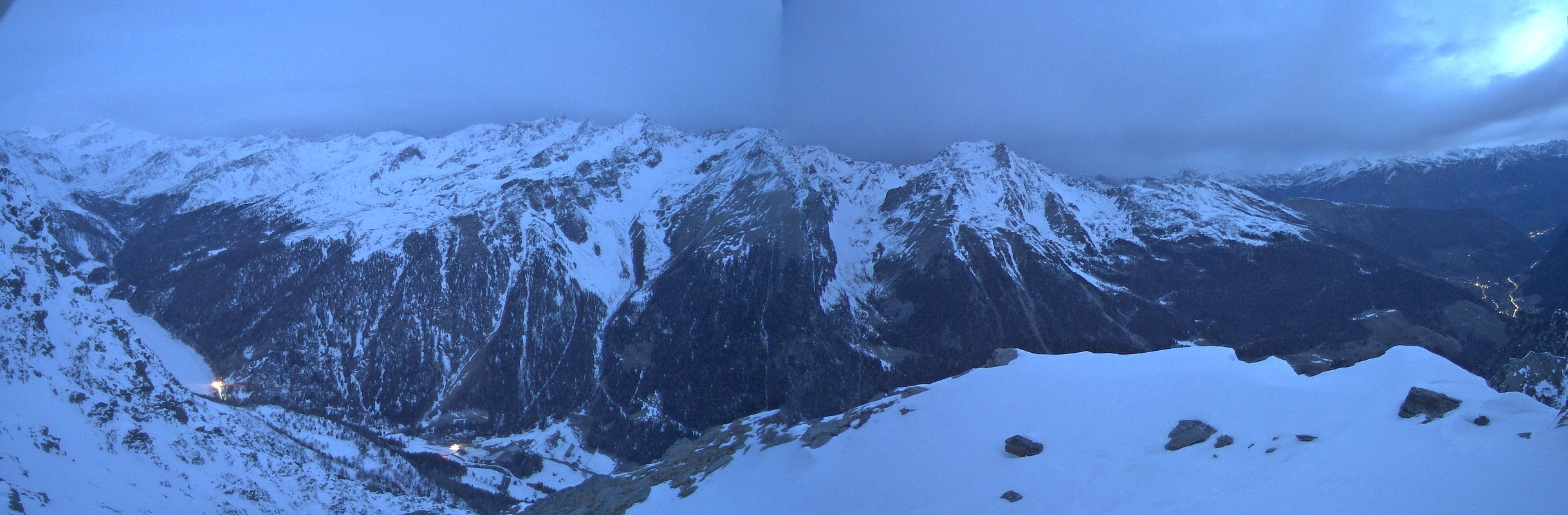 Archiv Foto Webcam Martelltal: Blick Zufrittsee