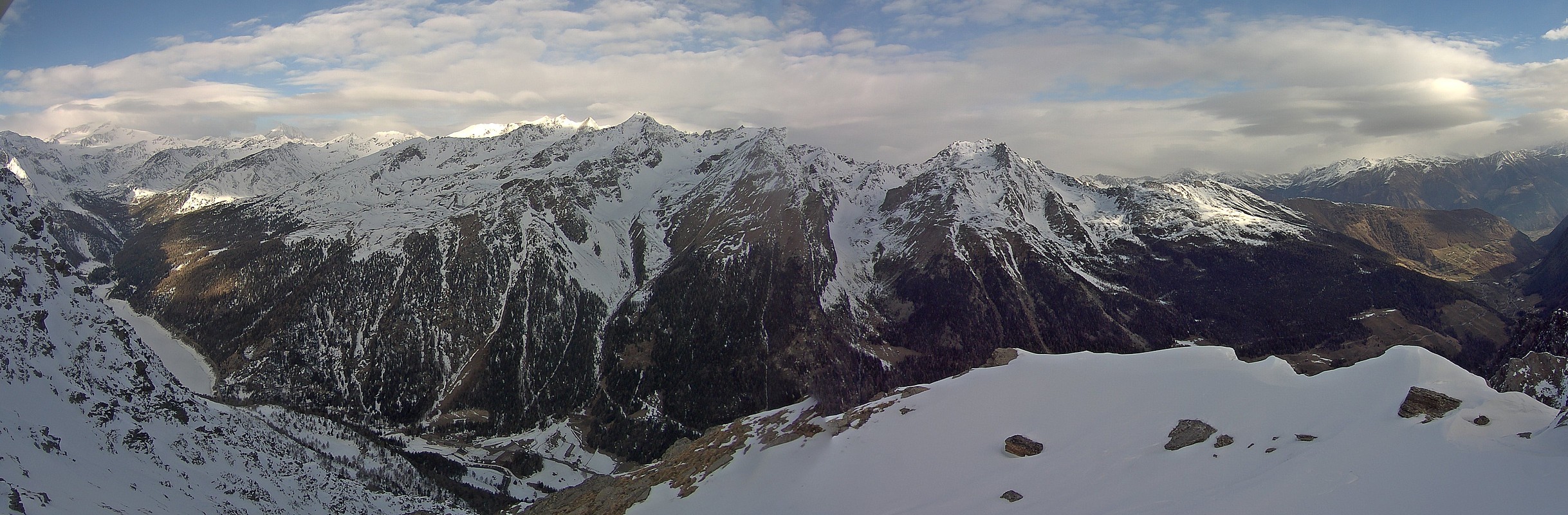 Archiv Foto Webcam Martelltal: Blick Zufrittsee