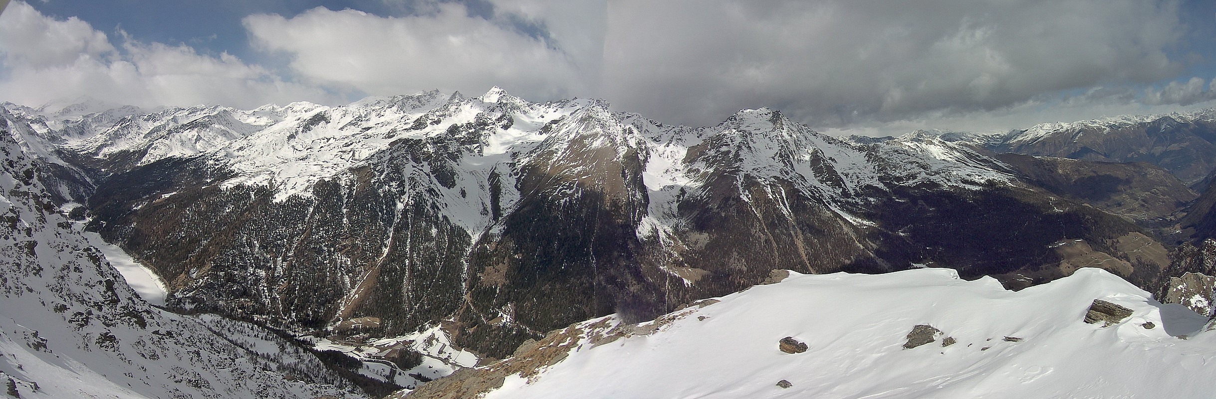 Archiv Foto Webcam Martelltal: Blick Zufrittsee