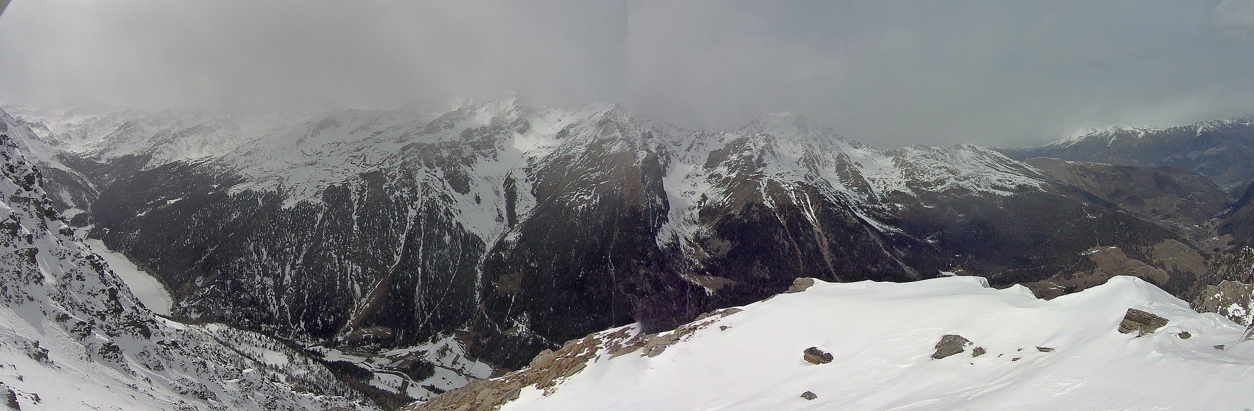 Archiv Foto Webcam Martelltal: Blick Zufrittsee