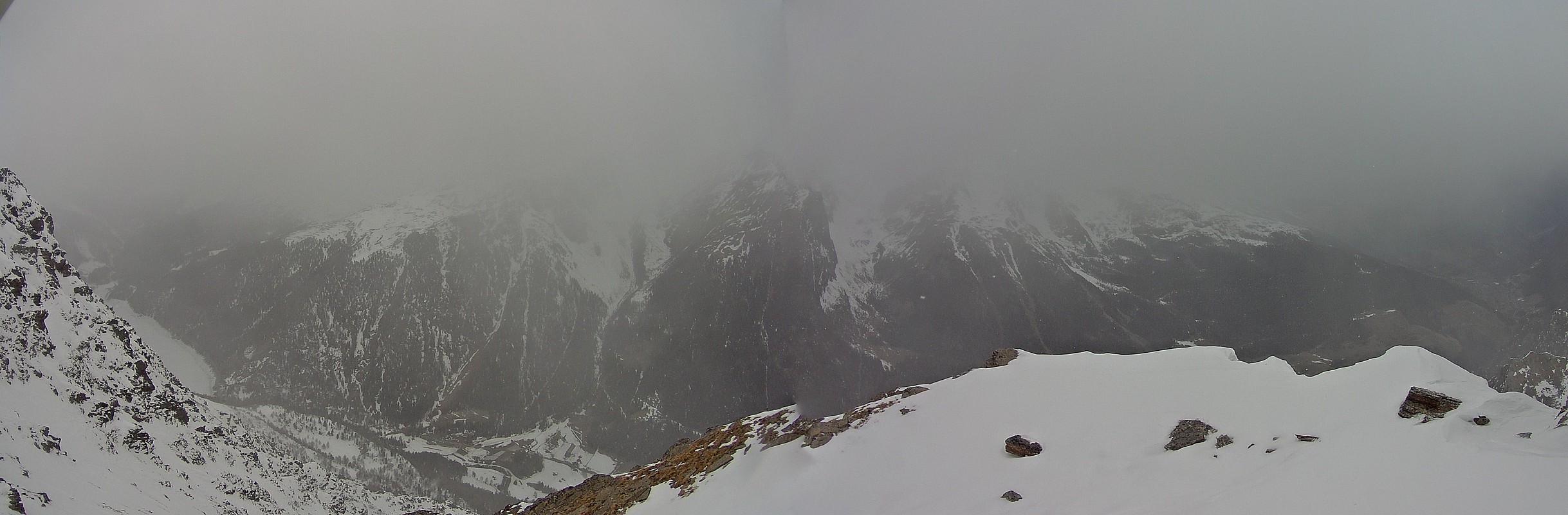 Archiv Foto Webcam Martelltal: Blick Zufrittsee