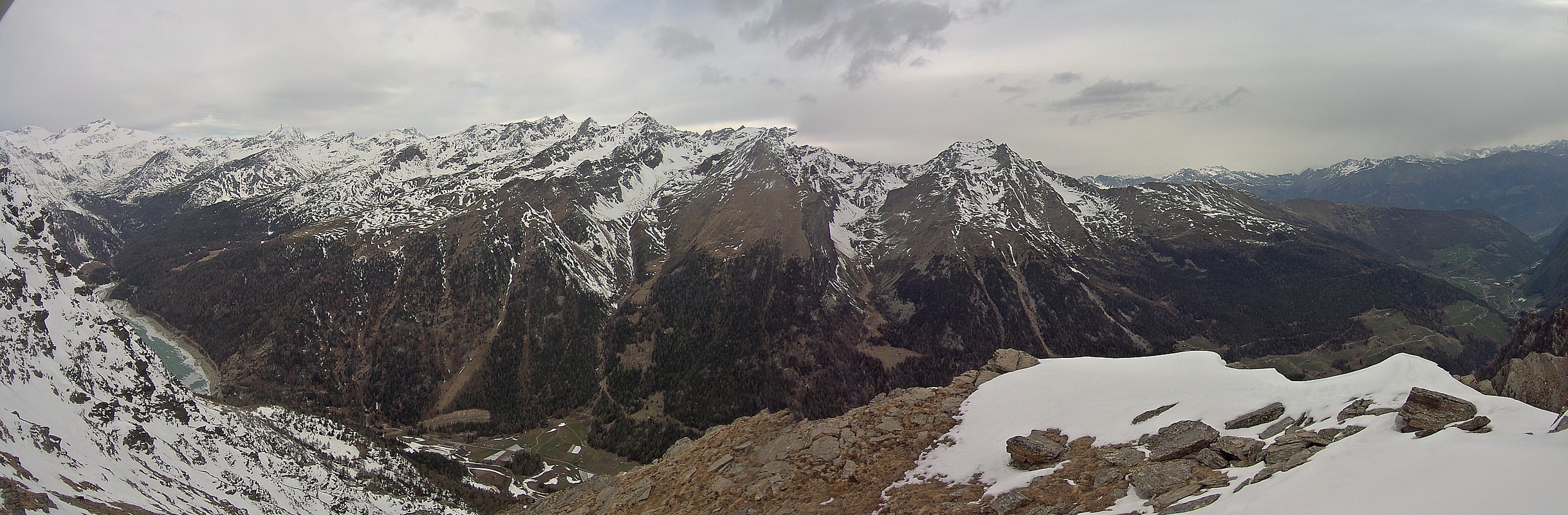 Archiv Foto Webcam Martelltal: Blick Zufrittsee