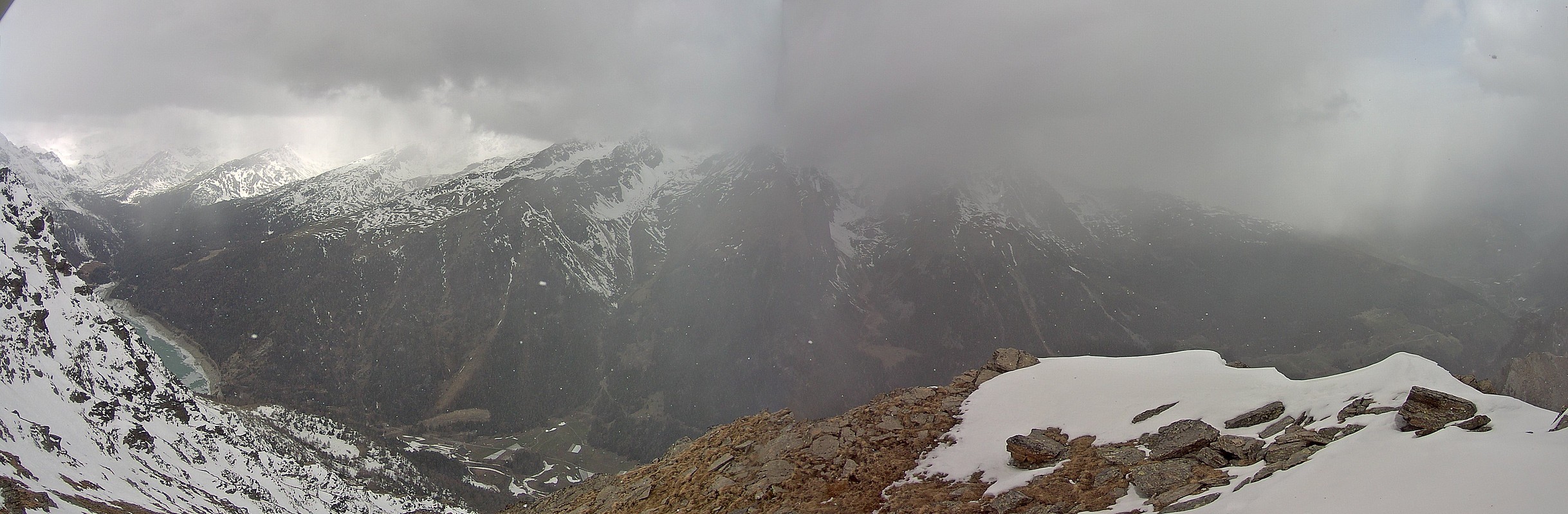 Archiv Foto Webcam Martelltal: Blick Zufrittsee