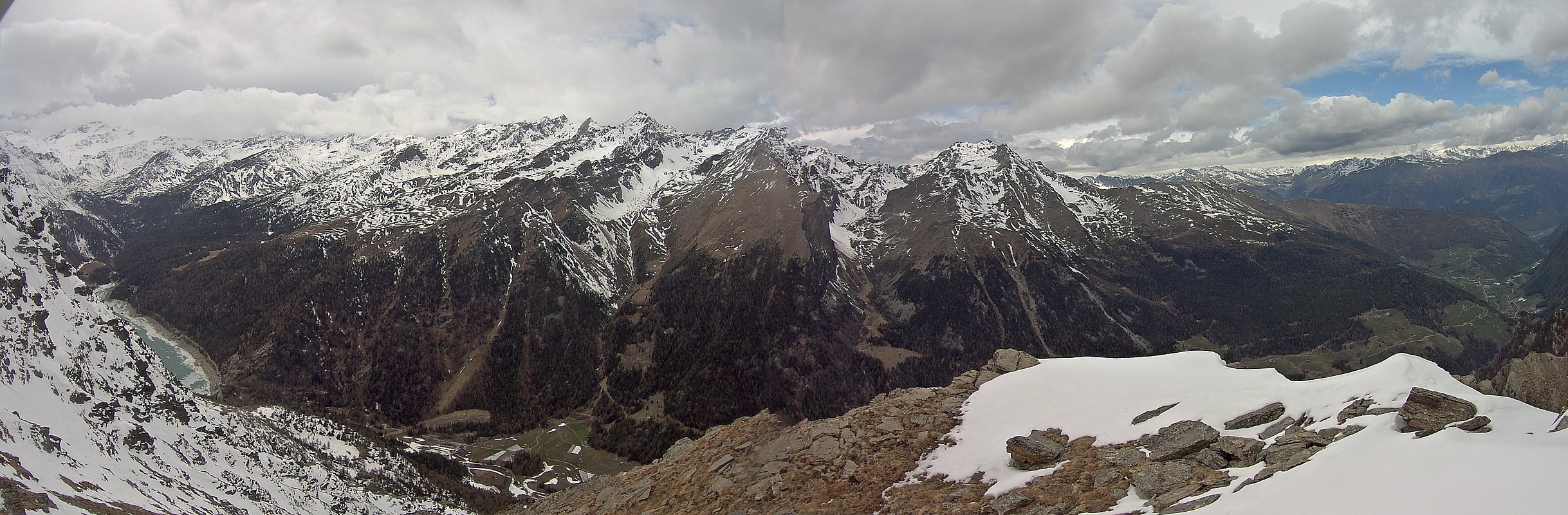 Archiv Foto Webcam Martelltal: Blick Zufrittsee