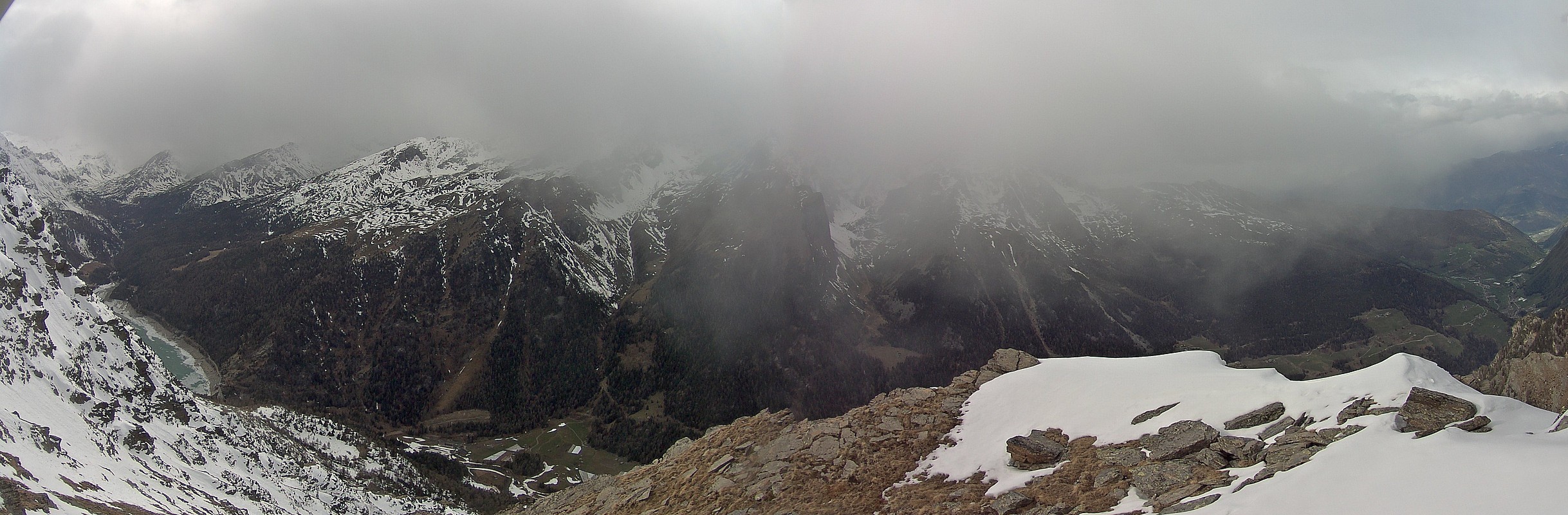 Archiv Foto Webcam Martelltal: Blick Zufrittsee