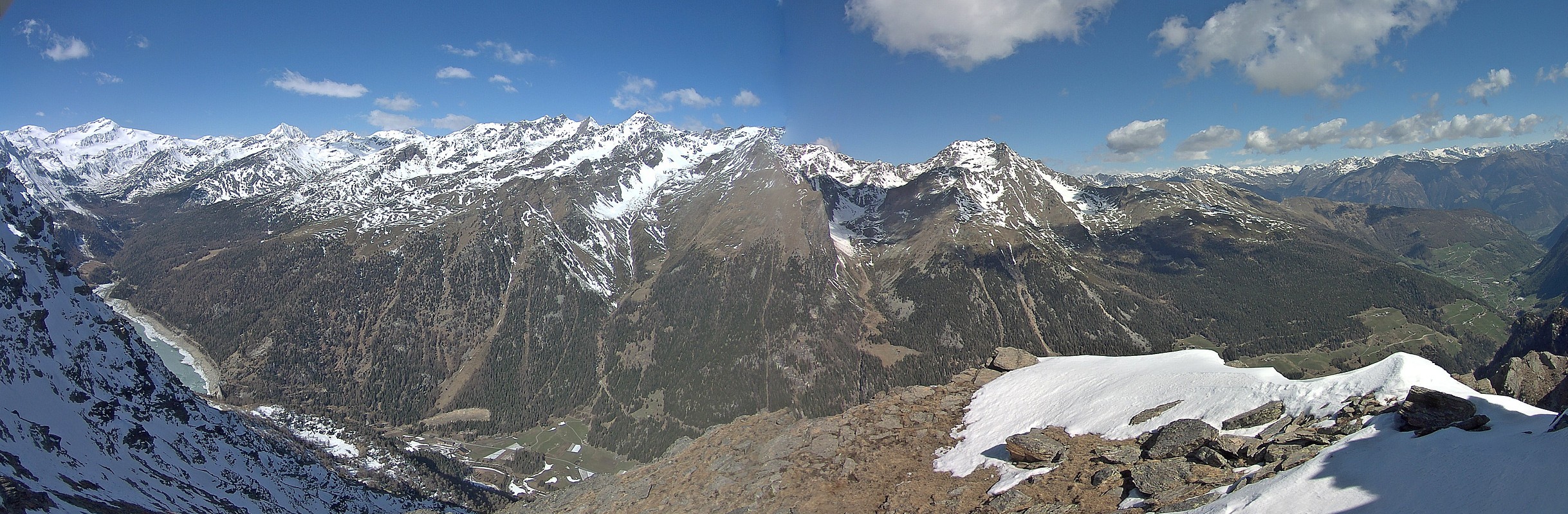 Archiv Foto Webcam Martelltal: Blick Zufrittsee