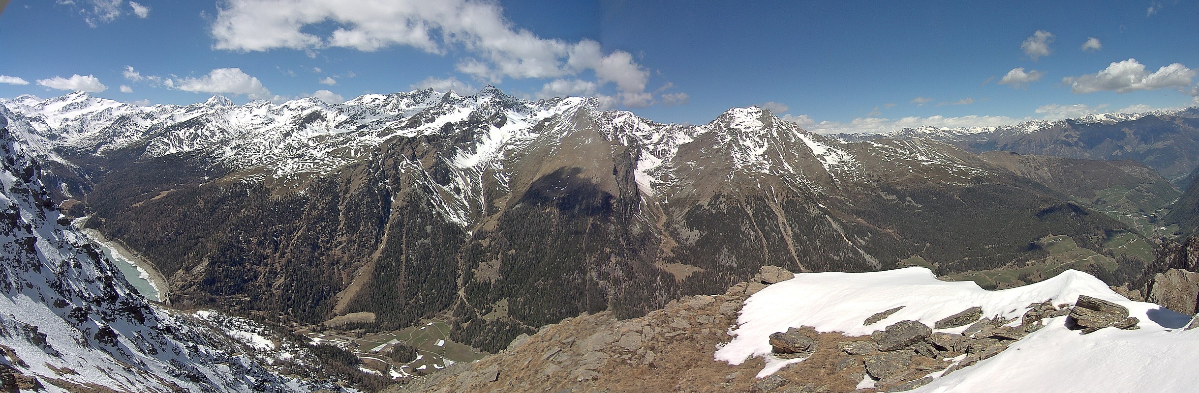 Archiv Foto Webcam Martelltal: Blick Zufrittsee