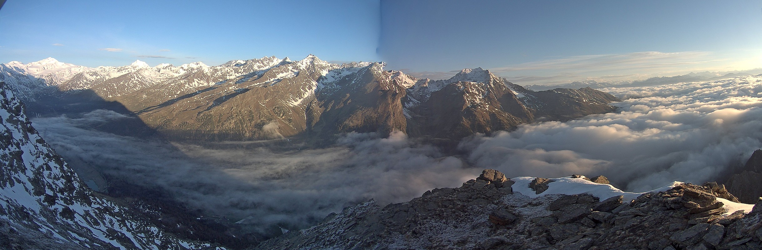 Archiv Foto Webcam Martelltal: Blick Zufrittsee