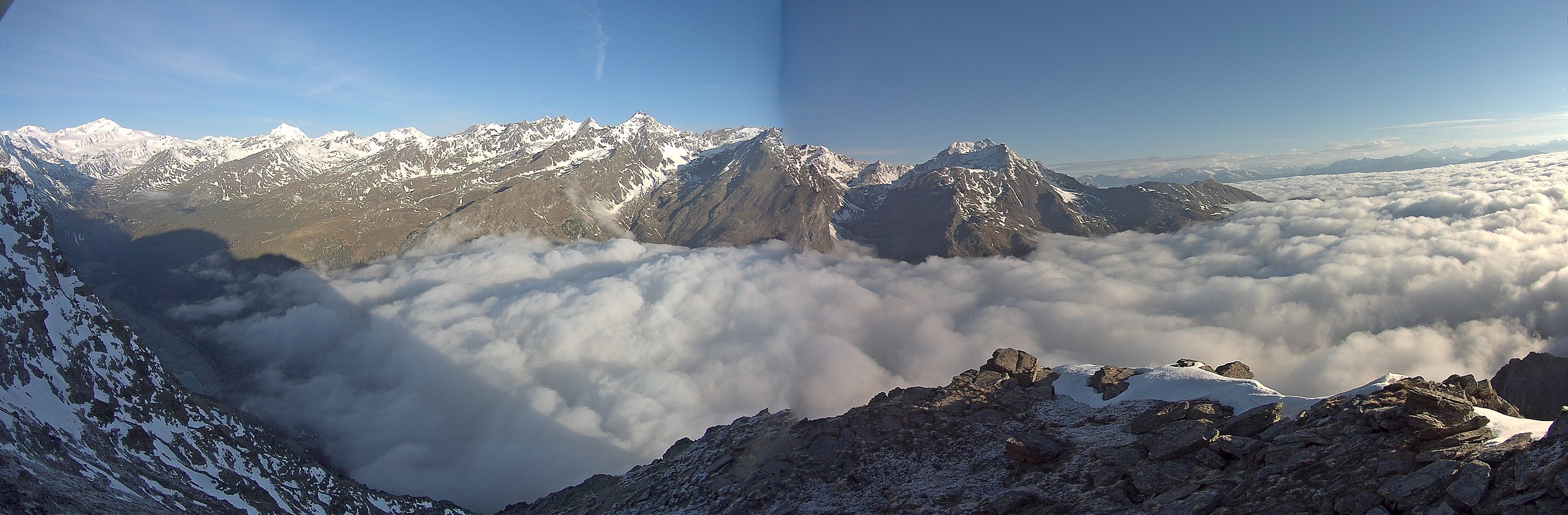 Archiv Foto Webcam Martelltal: Blick Zufrittsee