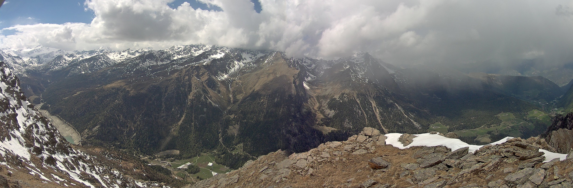 Archiv Foto Webcam Martelltal: Blick Zufrittsee