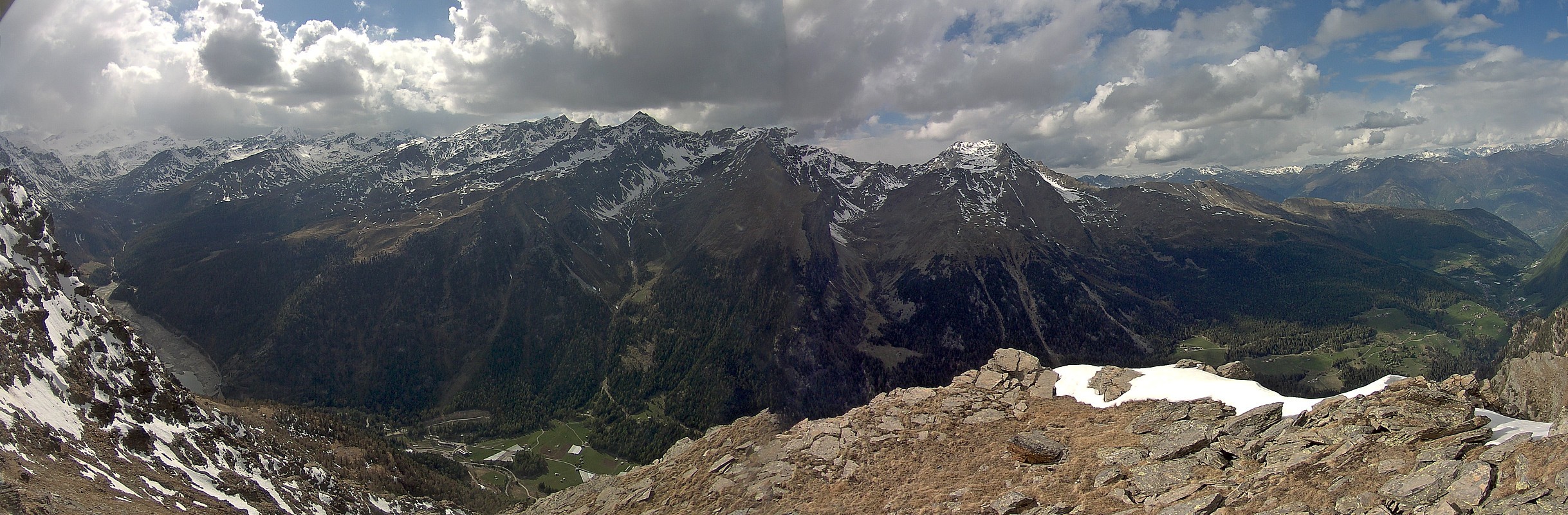 Archiv Foto Webcam Martelltal: Blick Zufrittsee