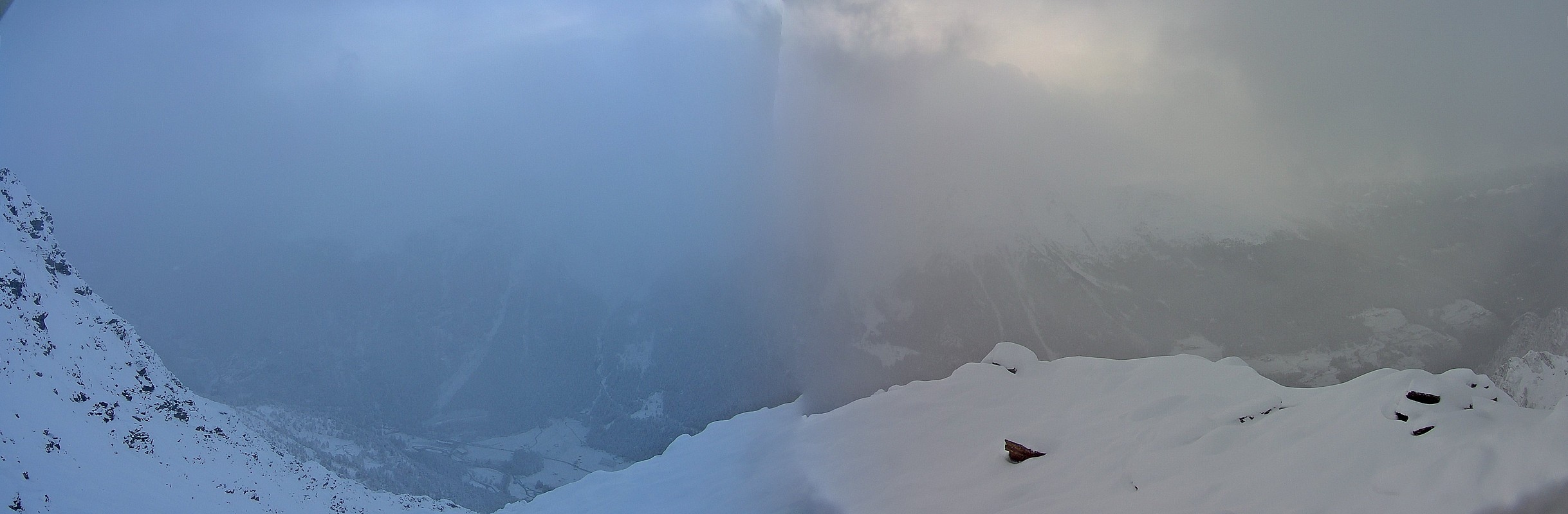 Archiv Foto Webcam Martelltal: Blick Zufrittsee