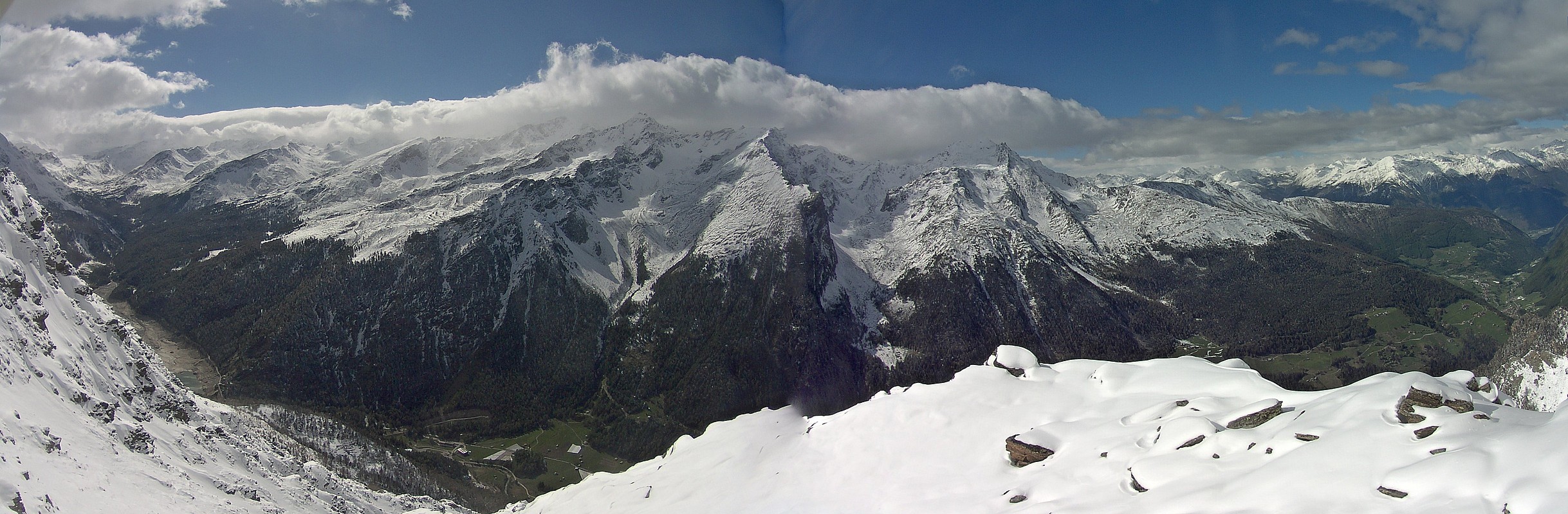 Archiv Foto Webcam Martelltal: Blick Zufrittsee