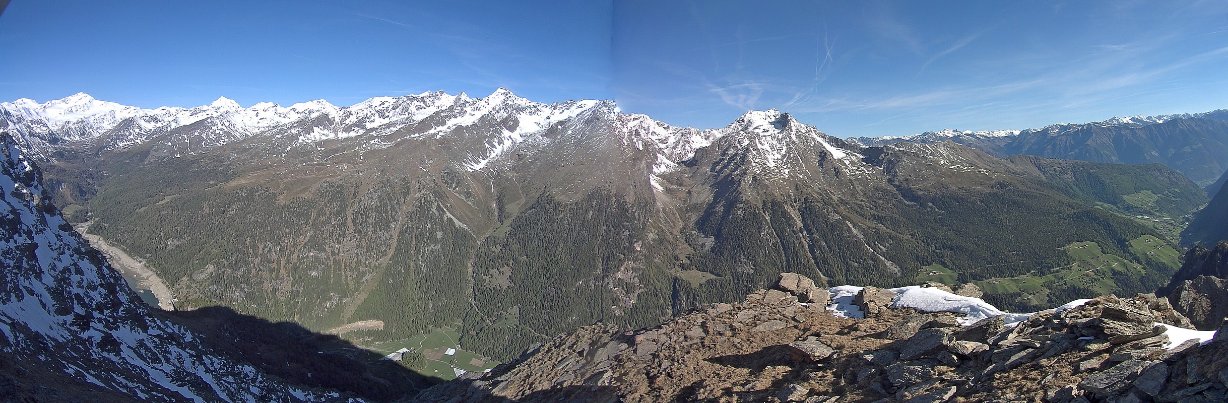 Archiv Foto Webcam Martelltal: Blick Zufrittsee