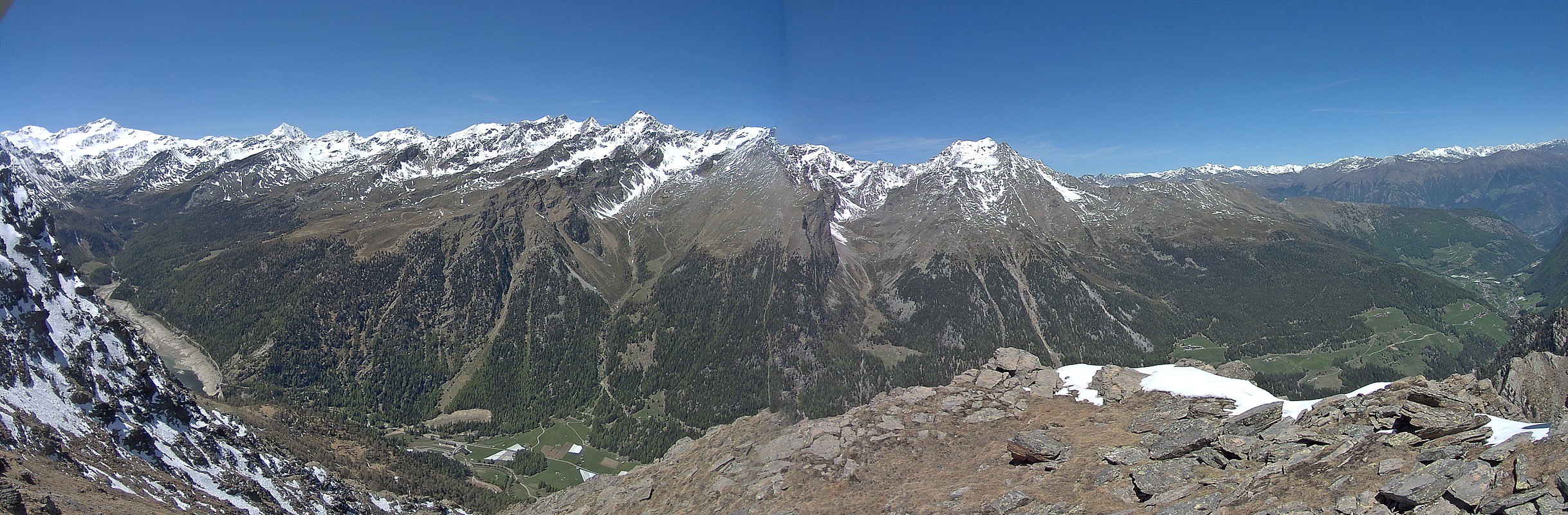 Archiv Foto Webcam Martelltal: Blick Zufrittsee