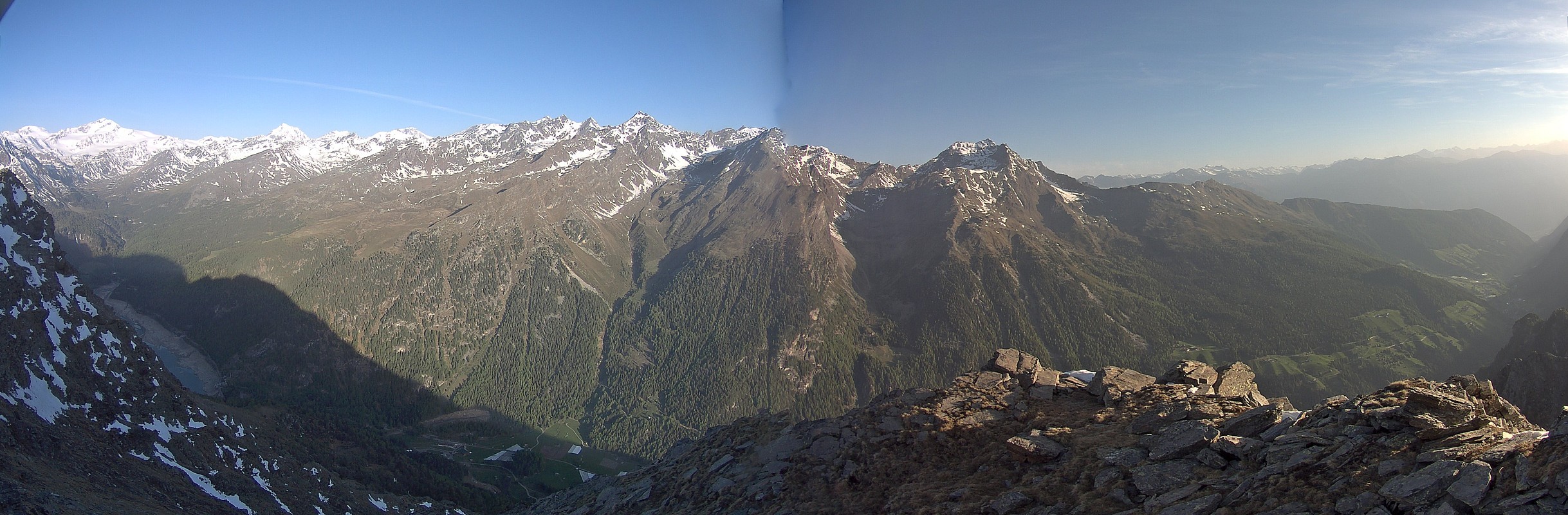 Archiv Foto Webcam Martelltal: Blick Zufrittsee