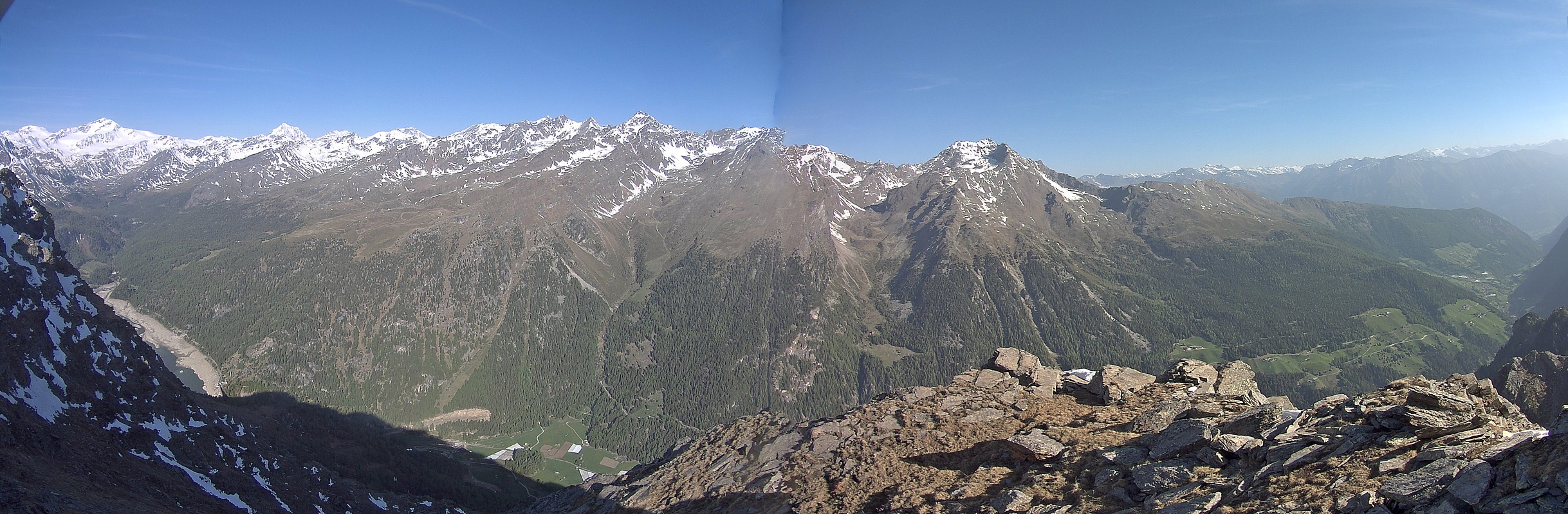 Archiv Foto Webcam Martelltal: Blick Zufrittsee