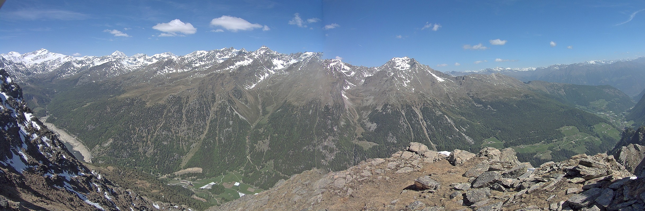 Archiv Foto Webcam Martelltal: Blick Zufrittsee