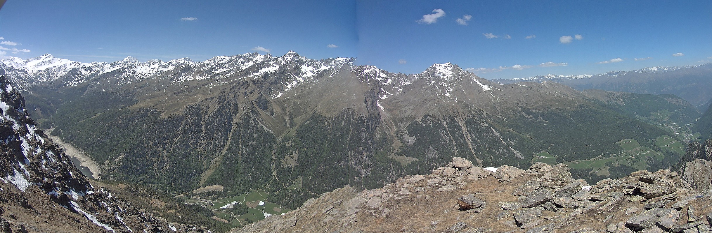 Archiv Foto Webcam Martelltal: Blick Zufrittsee