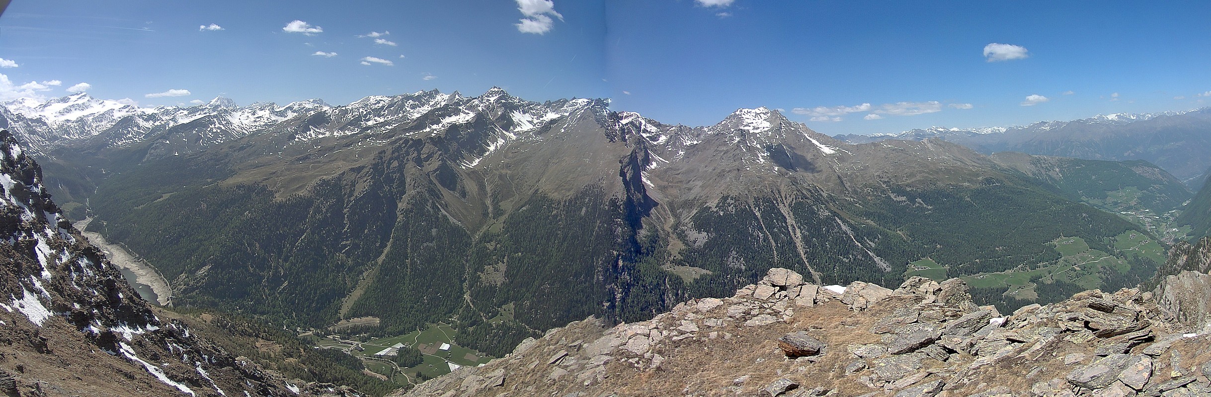 Archiv Foto Webcam Martelltal: Blick Zufrittsee