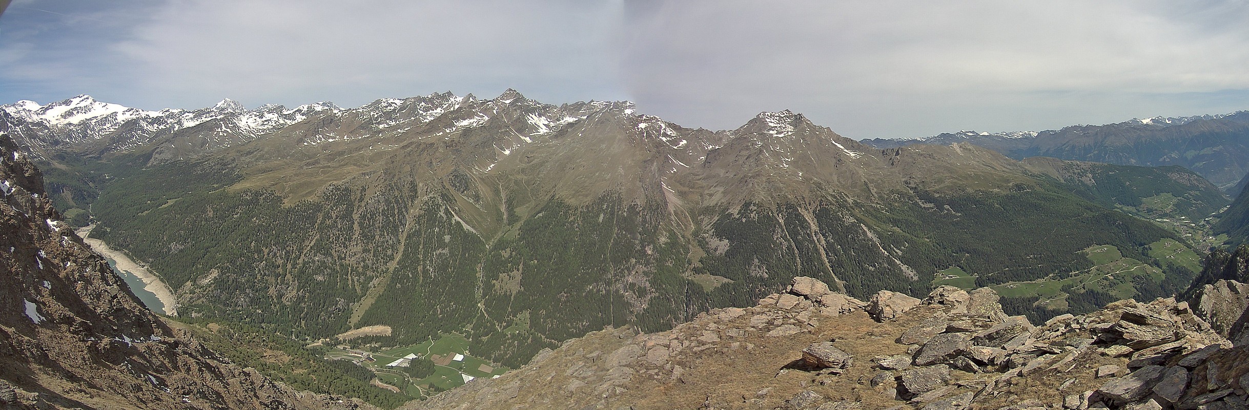 Archiv Foto Webcam Martelltal: Blick Zufrittsee