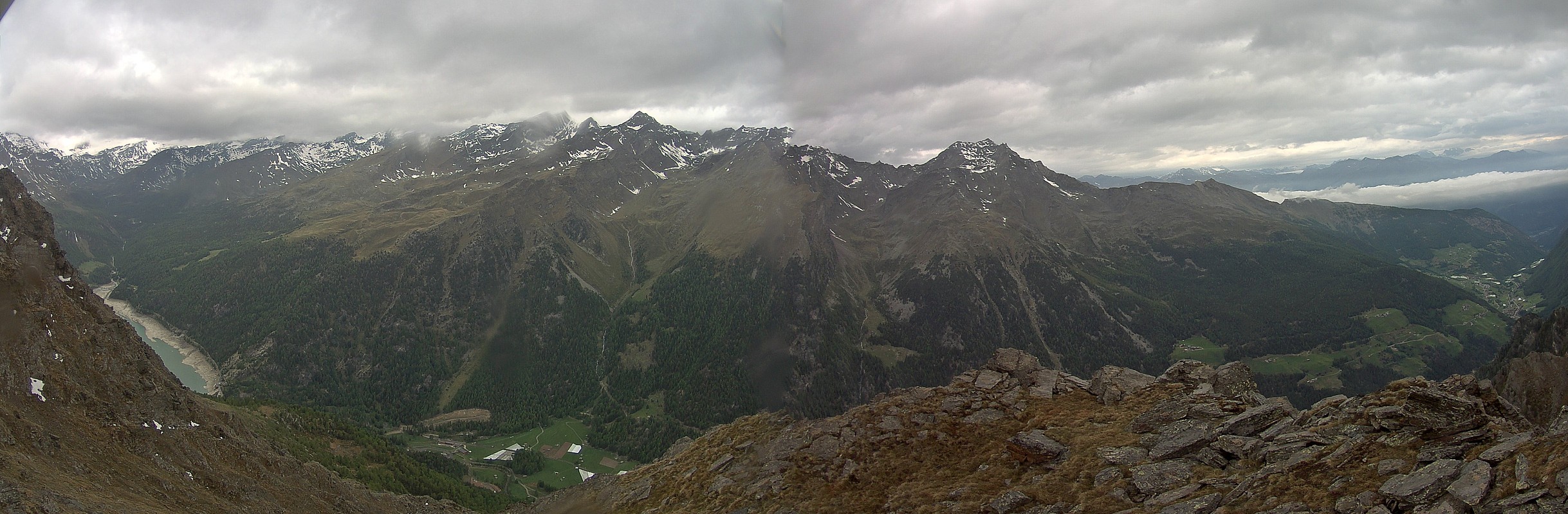 Archiv Foto Webcam Martelltal: Blick Zufrittsee