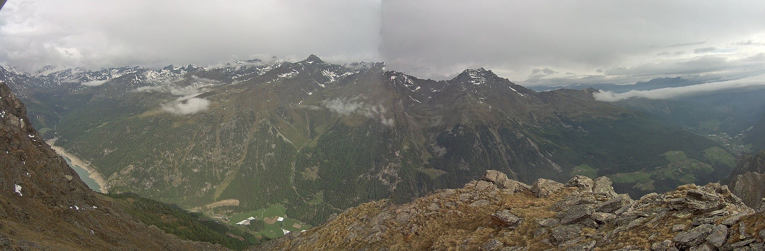 Archiv Foto Webcam Martelltal: Blick Zufrittsee