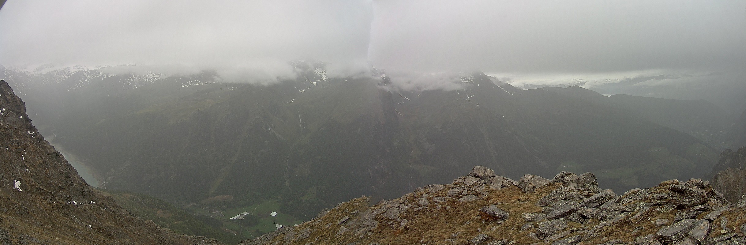 Archiv Foto Webcam Martelltal: Blick Zufrittsee