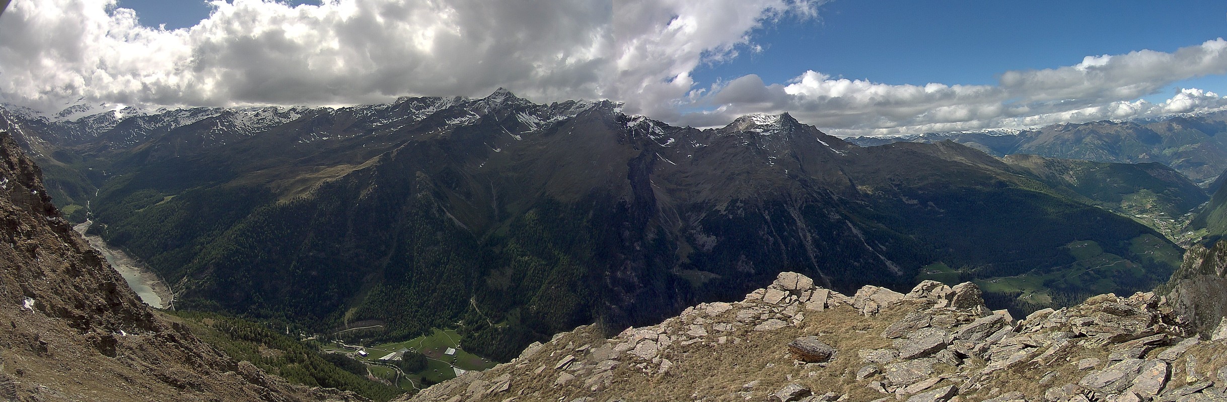 Archiv Foto Webcam Martelltal: Blick Zufrittsee