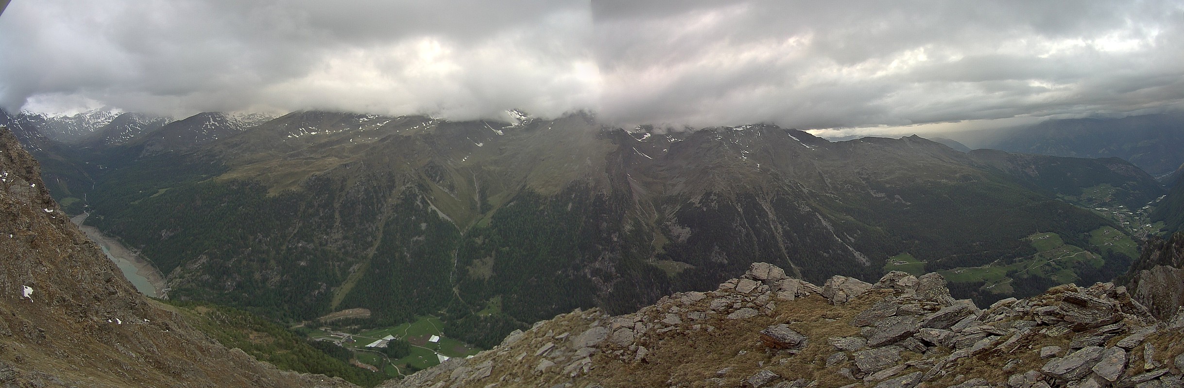 Archiv Foto Webcam Martelltal: Blick Zufrittsee