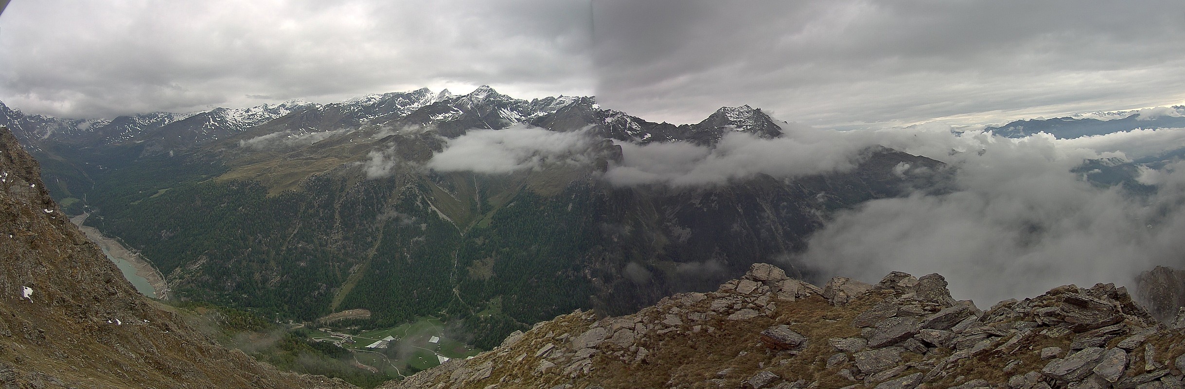 Archiv Foto Webcam Martelltal: Blick Zufrittsee