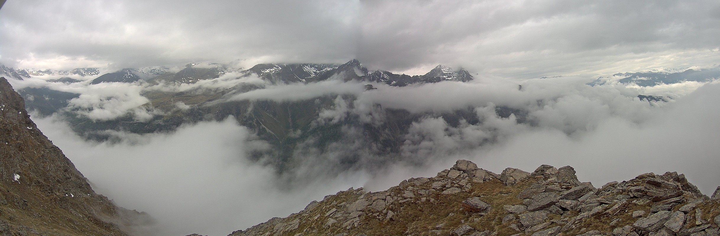 Archiv Foto Webcam Martelltal: Blick Zufrittsee