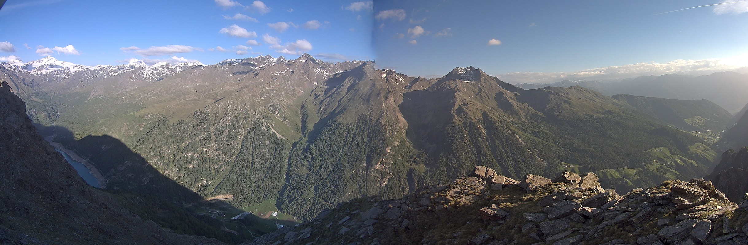 Archiv Foto Webcam Martelltal: Blick Zufrittsee