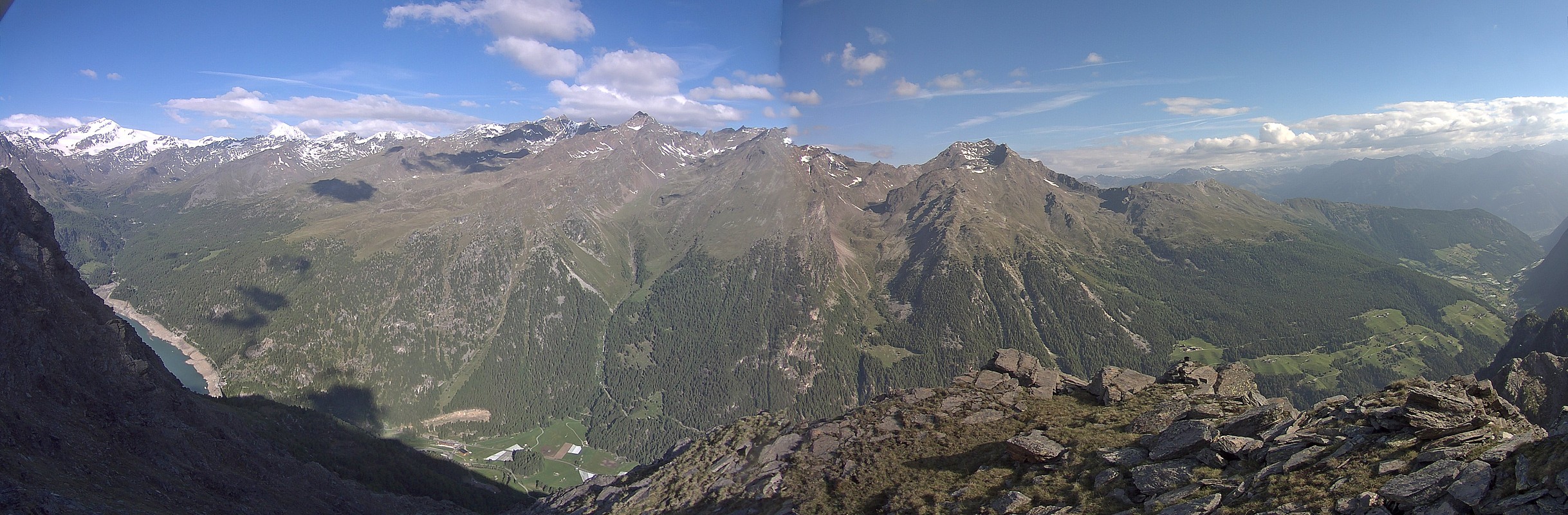 Archiv Foto Webcam Martelltal: Blick Zufrittsee