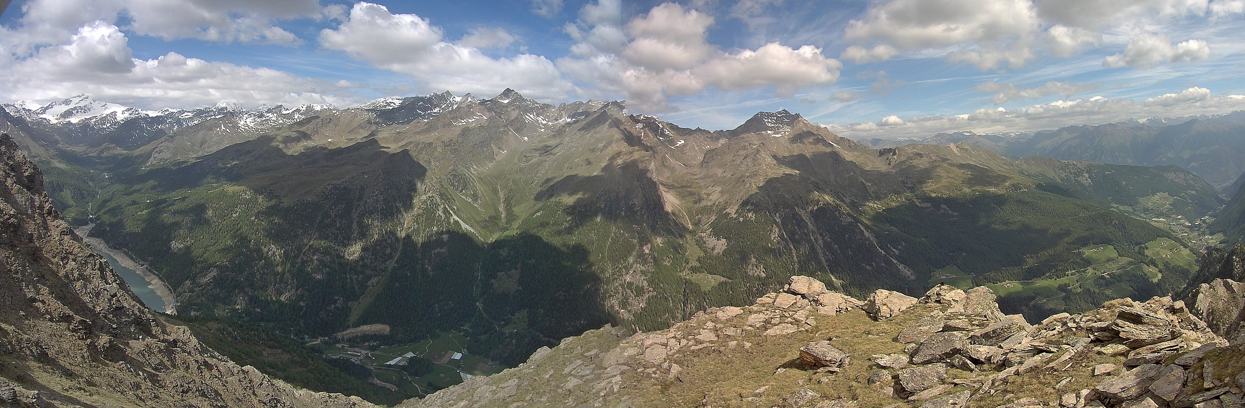 Archiv Foto Webcam Martelltal: Blick Zufrittsee