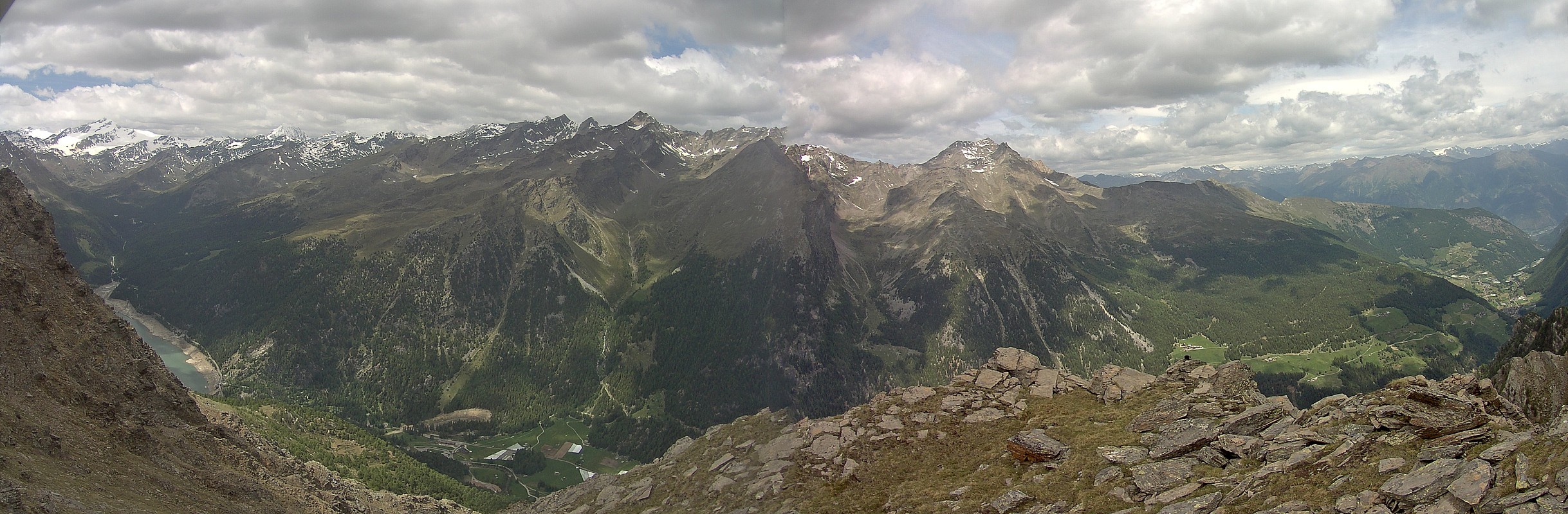 Archiv Foto Webcam Martelltal: Blick Zufrittsee