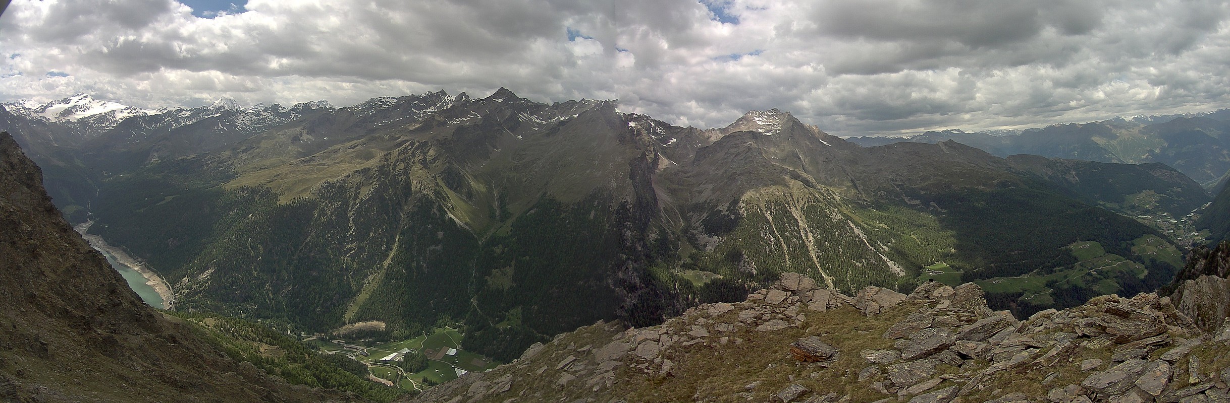 Archiv Foto Webcam Martelltal: Blick Zufrittsee