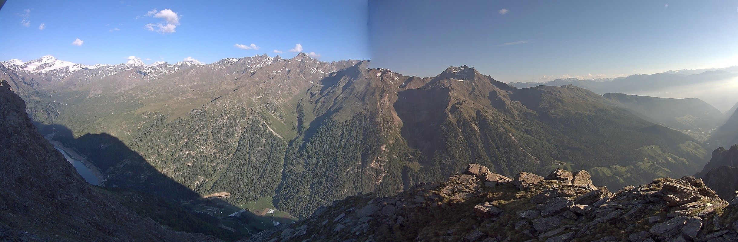 Archiv Foto Webcam Martelltal: Blick Zufrittsee
