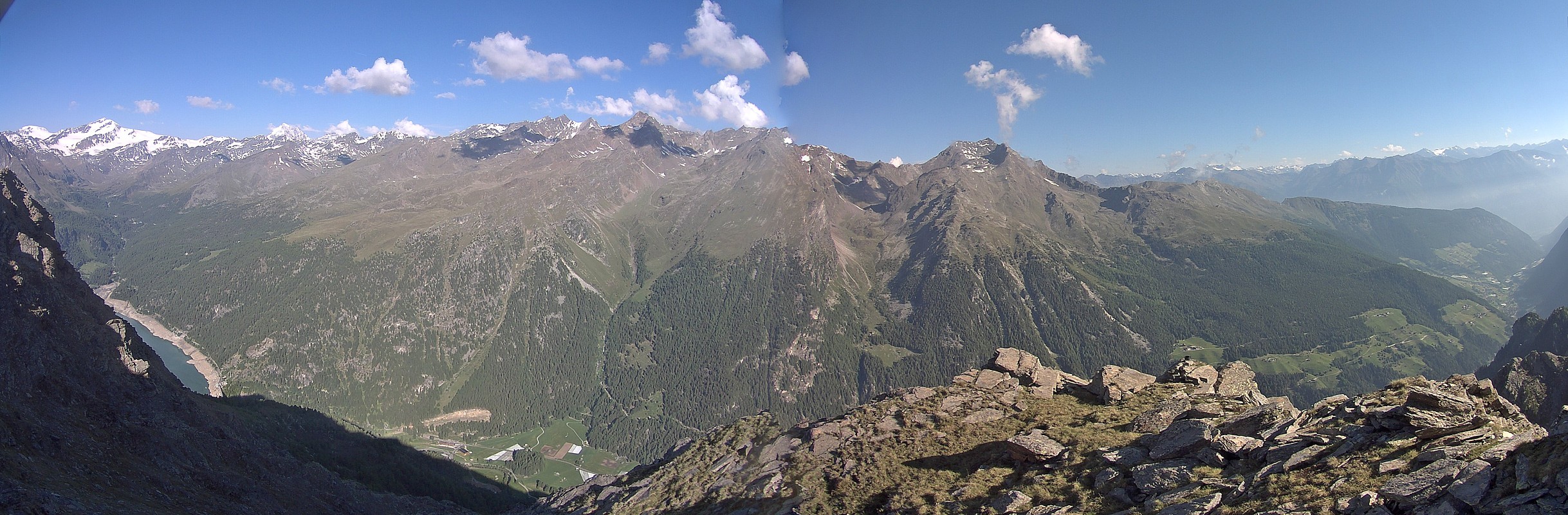 Archiv Foto Webcam Martelltal: Blick Zufrittsee