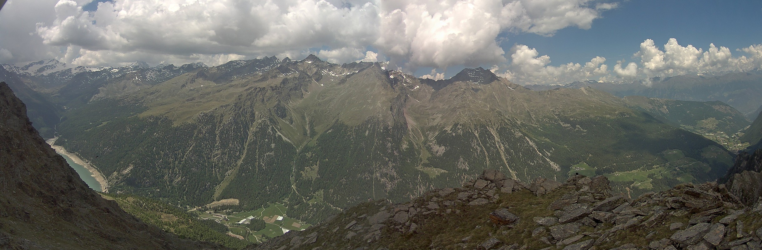 Archiv Foto Webcam Martelltal: Blick Zufrittsee