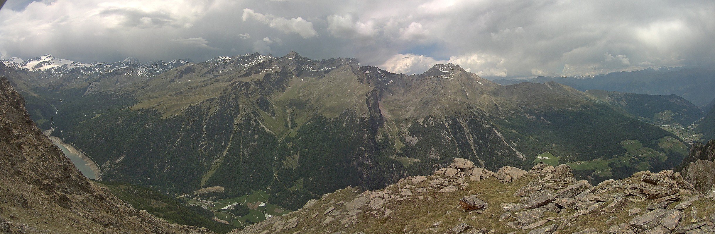 Archiv Foto Webcam Martelltal: Blick Zufrittsee